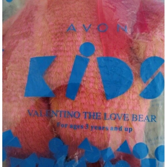 Avon Valentino The Love Bear 2002 New Sealed - Picture 2 of 6